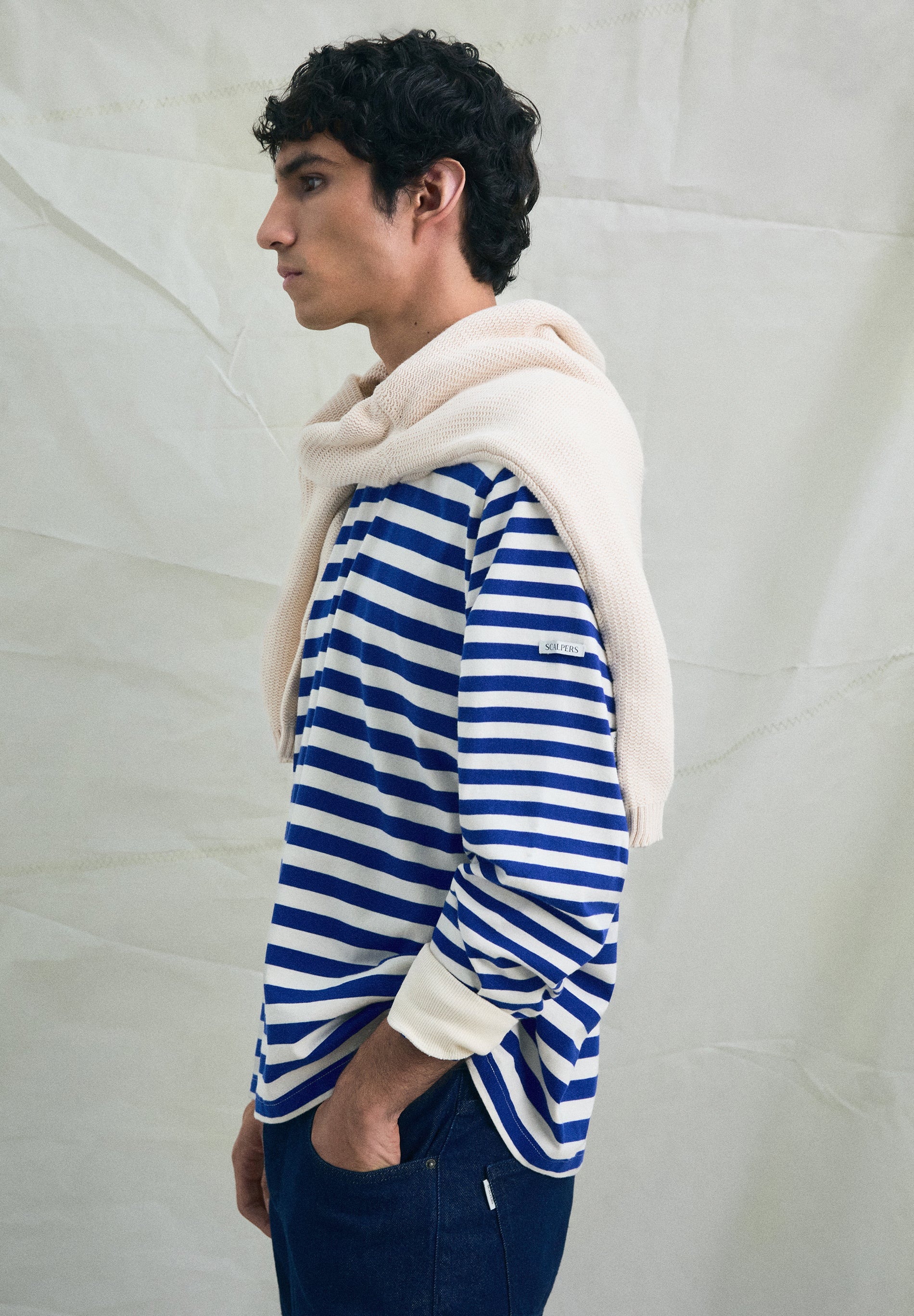 LONG SLEEVE STRIPED T-SHIRT