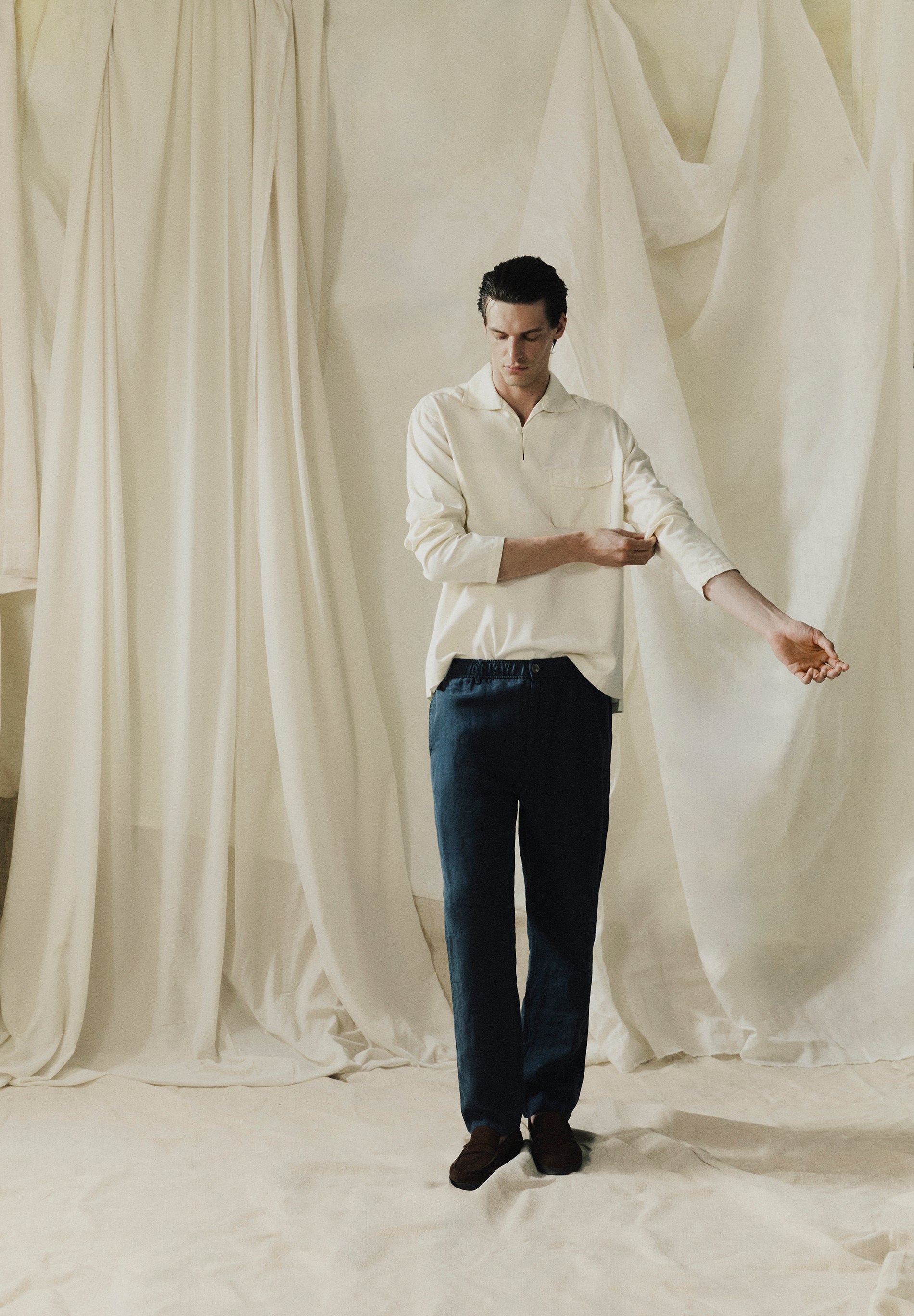 SCMADDOX LINEN PANTS