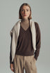 V-NECK 100% CASHMERE SWEATER