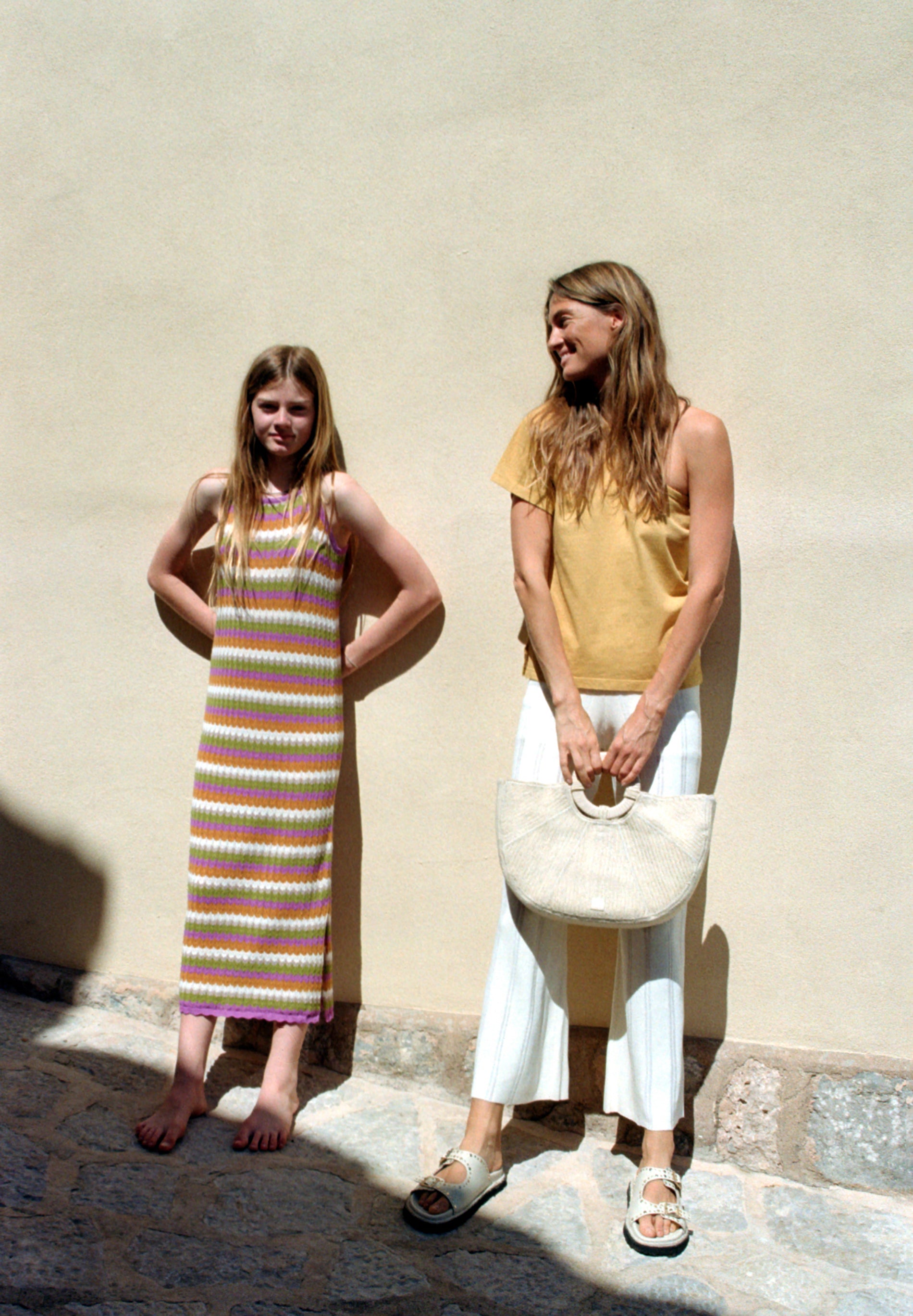 FINE KNIT MIDI DRESS