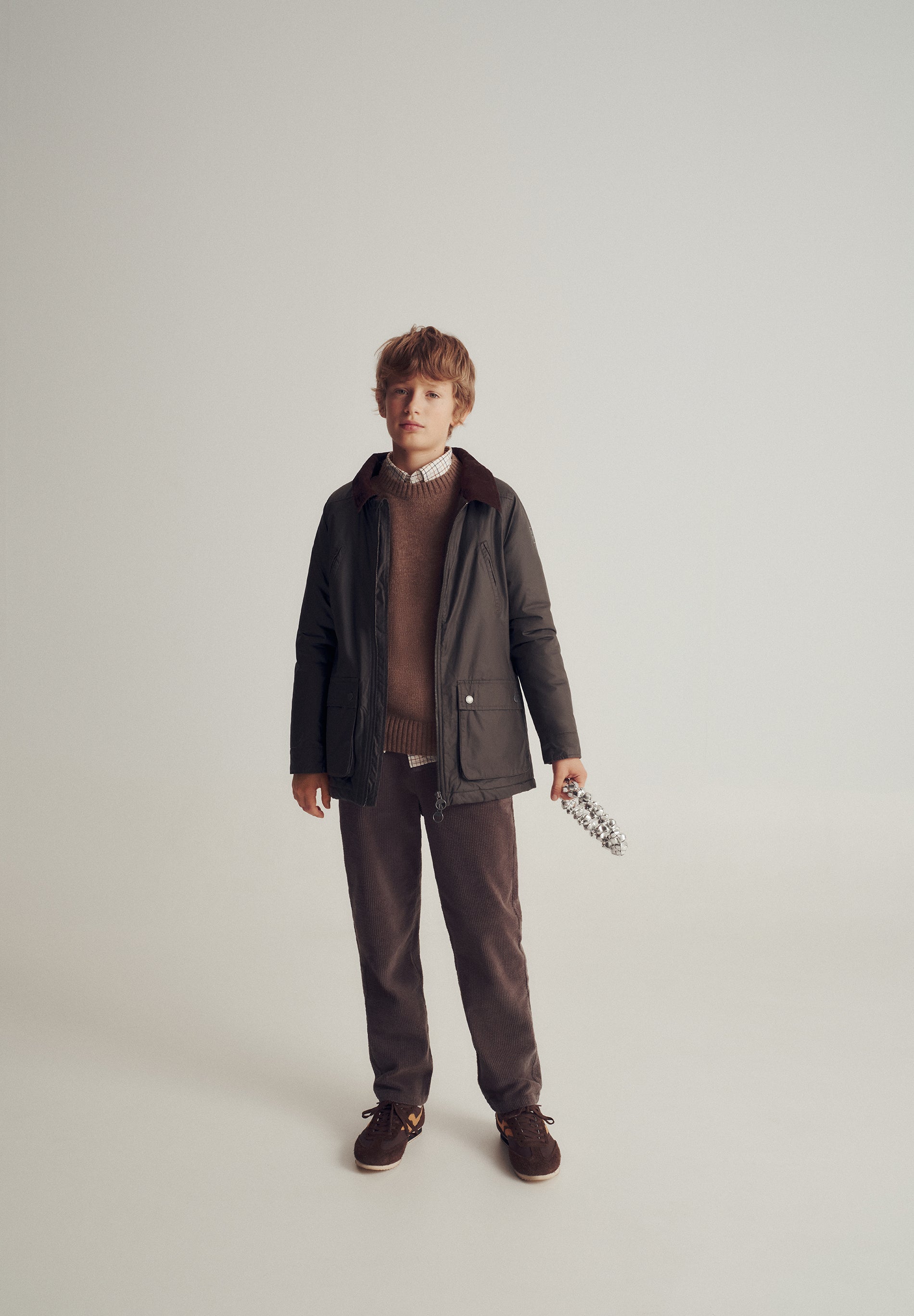 GECOATE PARKA BINNENKANT CORDUROY