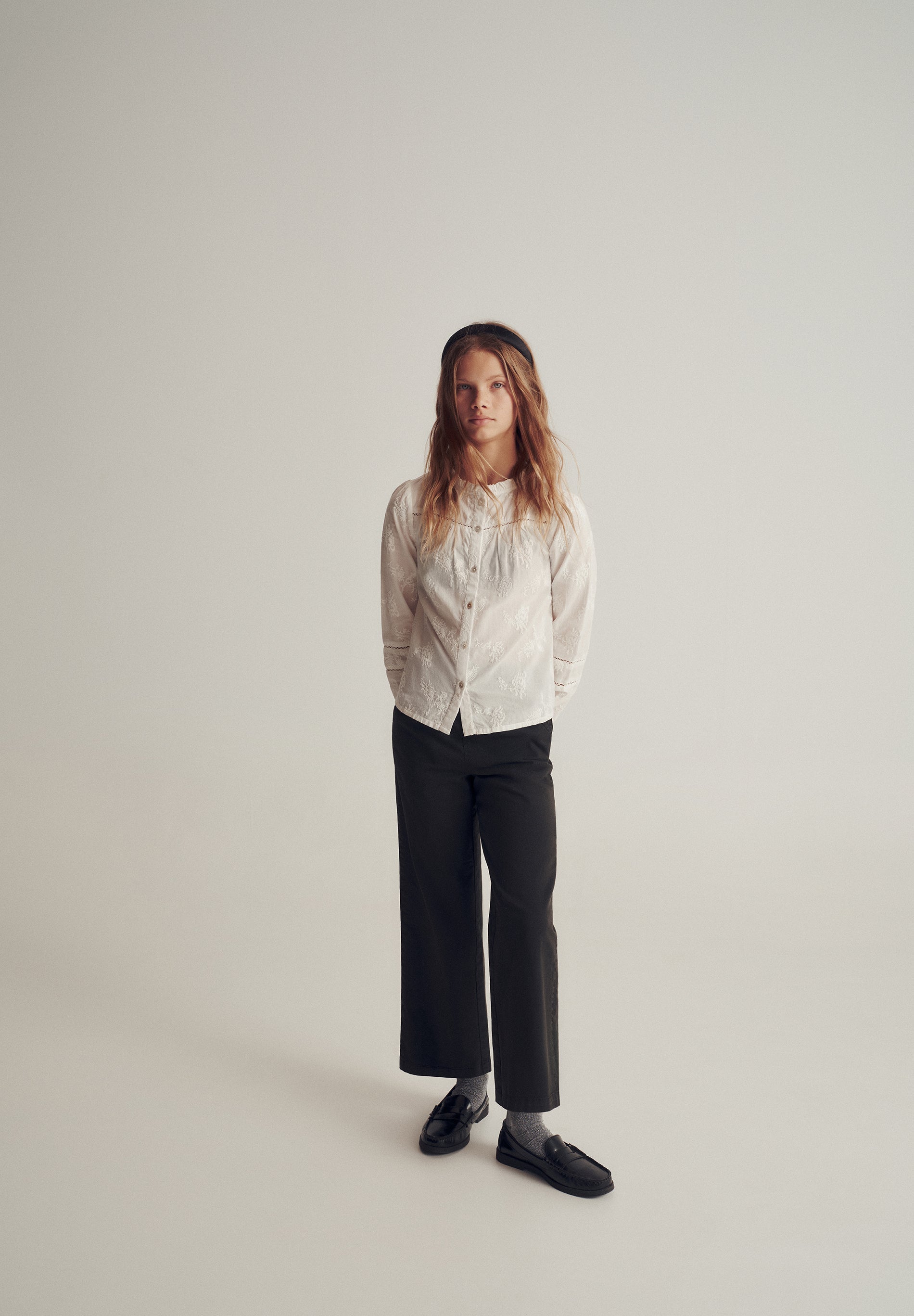 ROMANTIC COTTON SHIRT