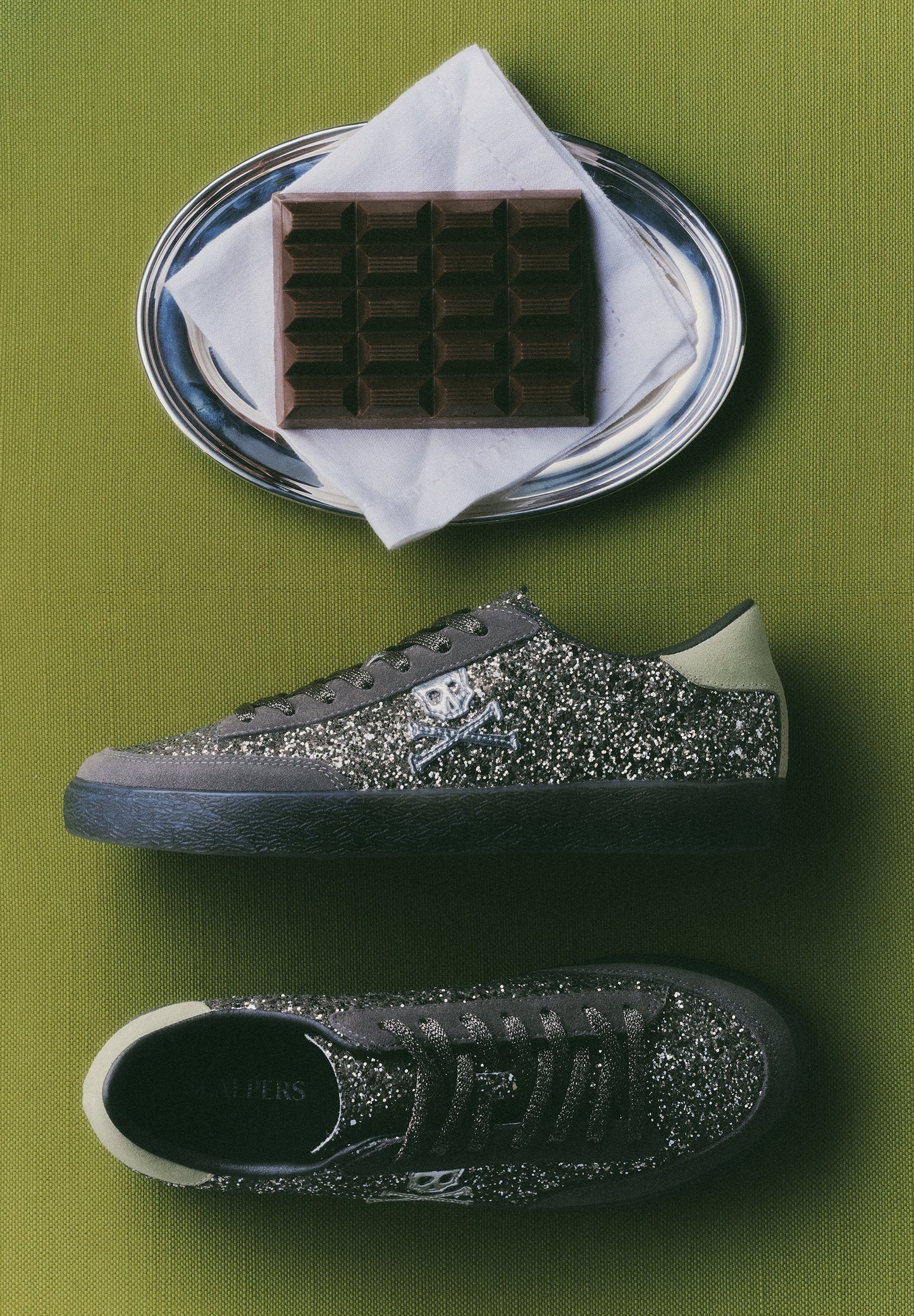 SNEAKERS GLITTER DOODSHOOFD