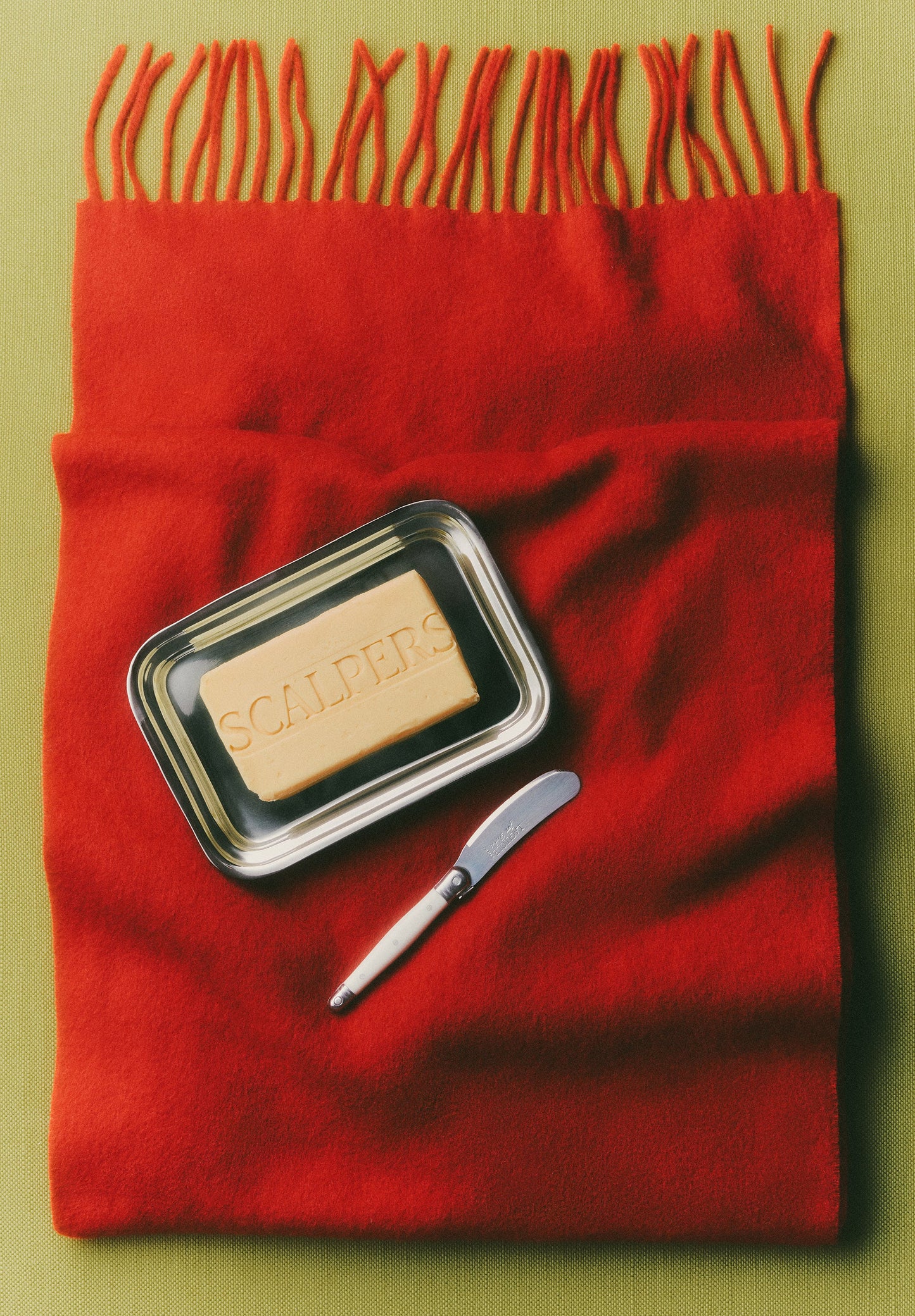 BASIC SJAAL MET FRANJE VAN WOL