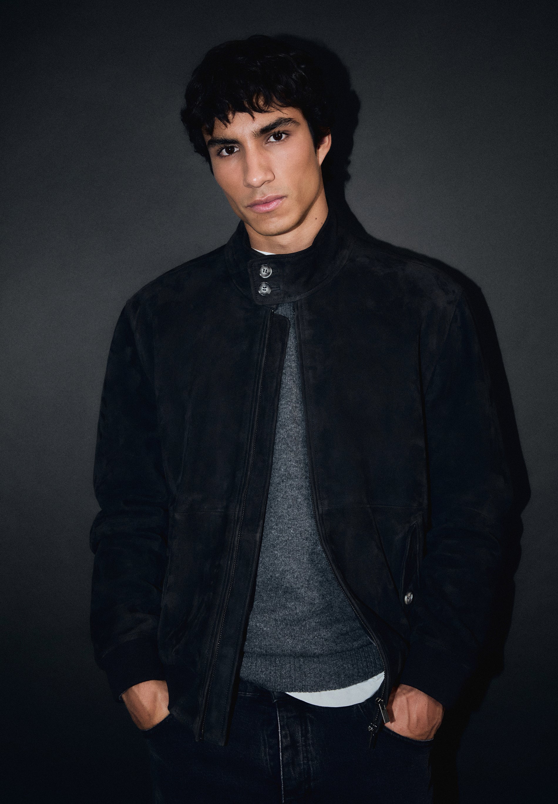 SUEDE LEATHER JACKET