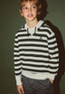 STRIPED HOODIE