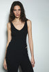 ASYMMETRIC KNIT TOP WITH APPLIQUÉS
