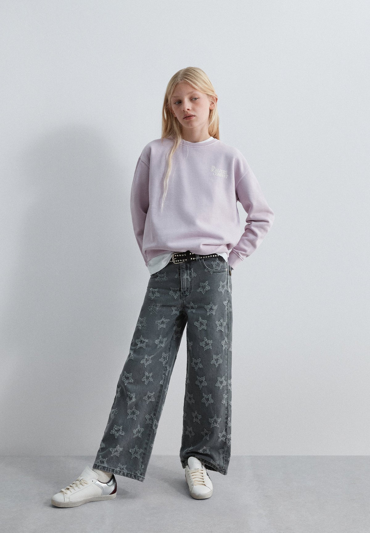 CULOTTE JEANS WITH STARS