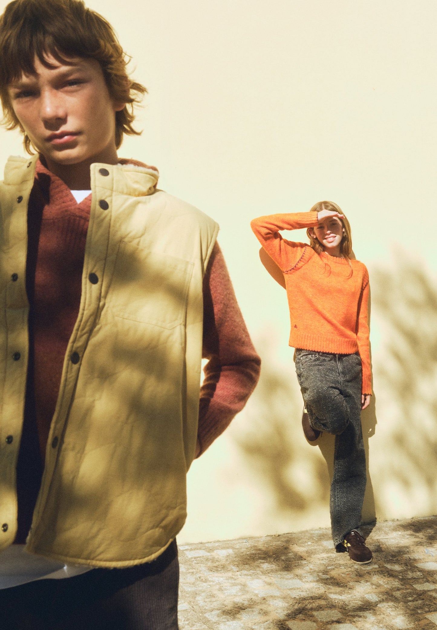 PUFFER GILET WITH POCKET