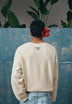 WAFFLE TEXTURED SWEATER