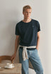 SHORT SLEEVE T-SHIRT WITH EMBROIDERED LOGO