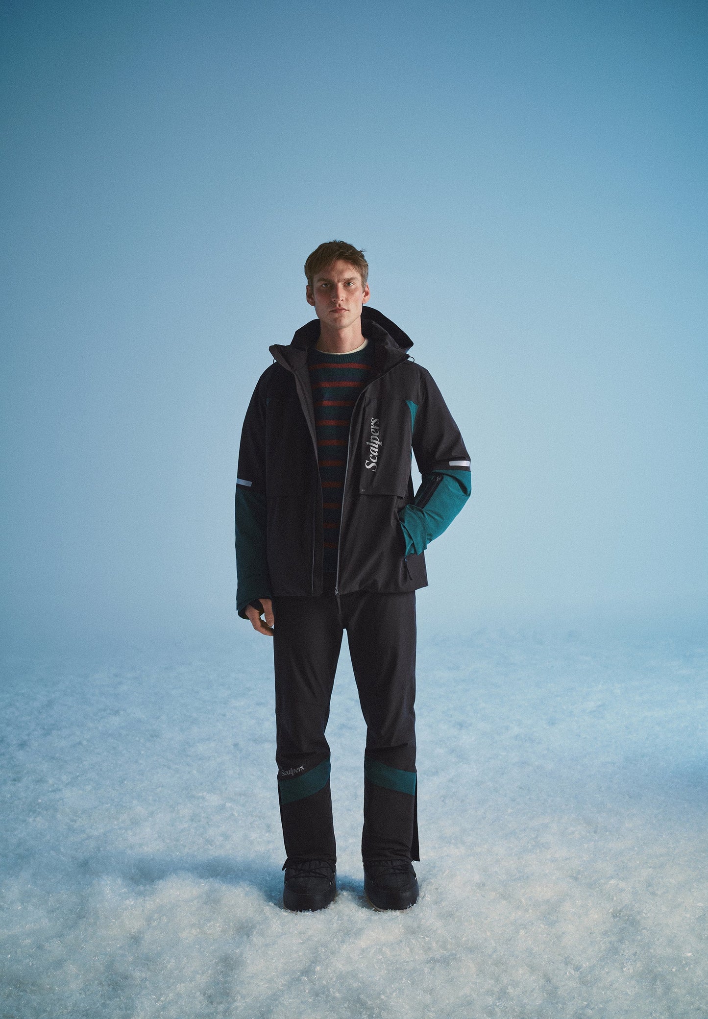 TECHNICAL FABRIC SKI TROUSERS