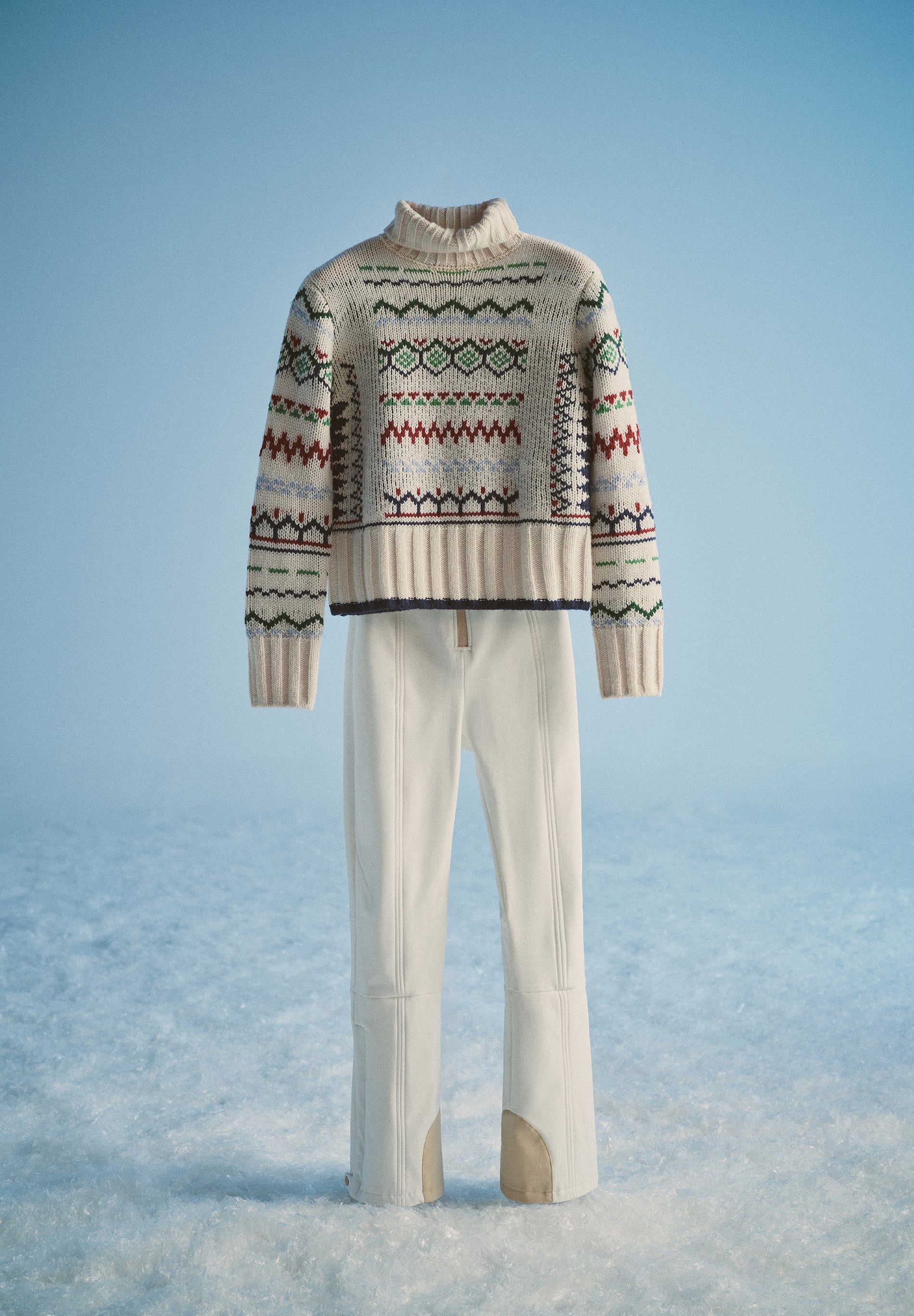 MULTICOLOURED SKI SWEATER