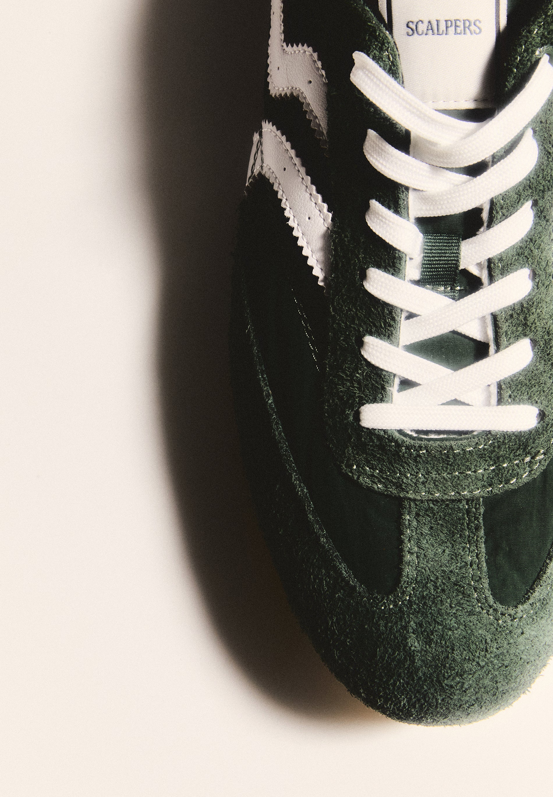 SUEDE COMBINATION RETRO SNEAKERS