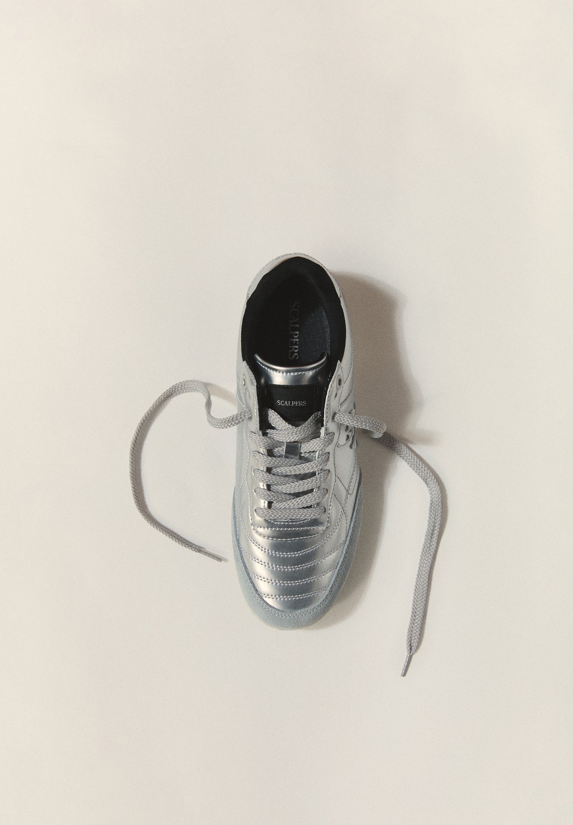 SPORTIEVE METALLIC SNEAKERS