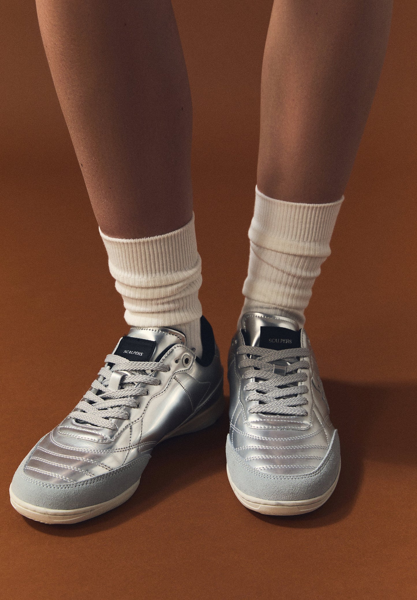 METALLIC SNEAKERS