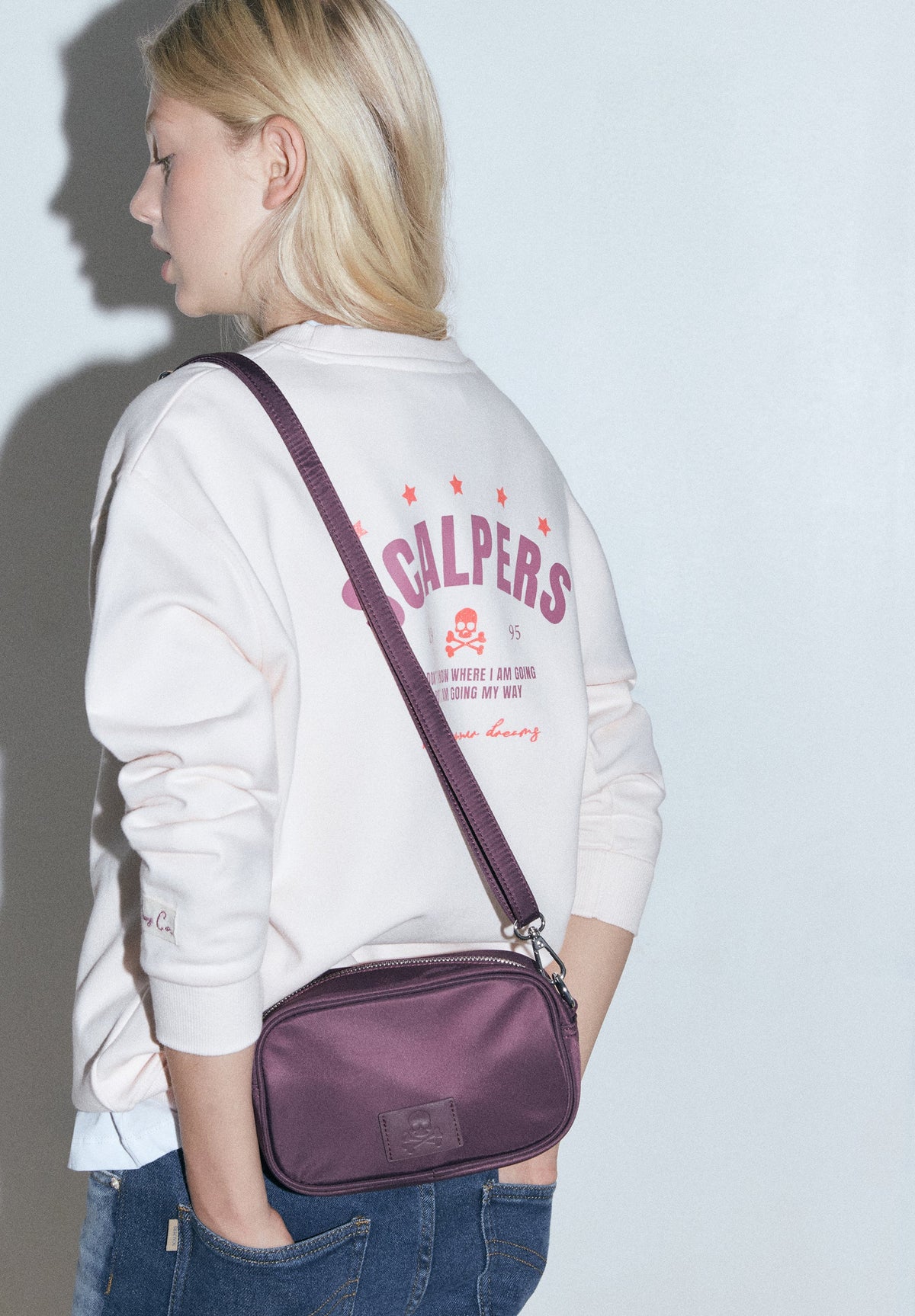 CROSSBODY BAG WITH SKULL