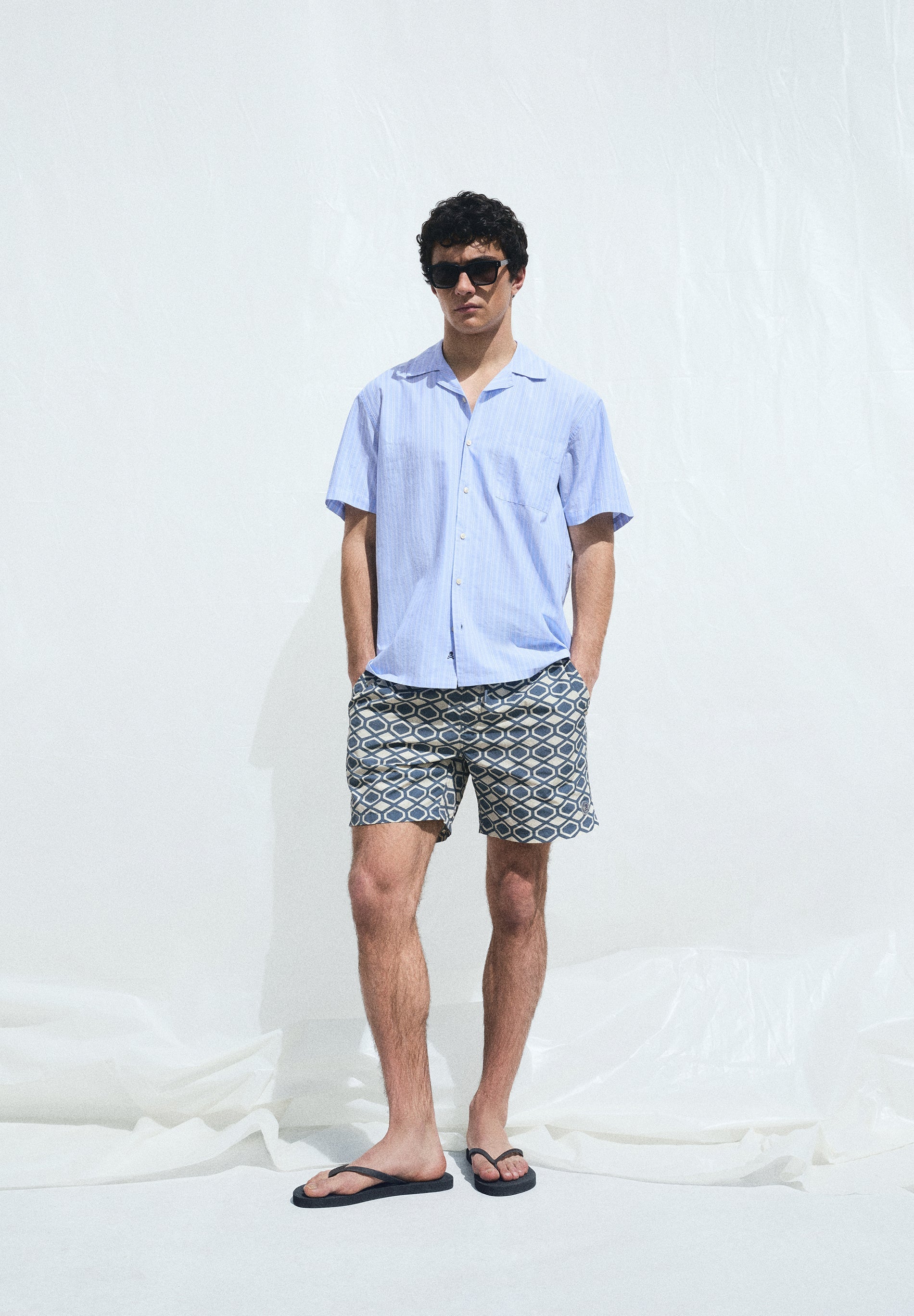 SCINDIGO GEOMETRIC SWIMSUIT