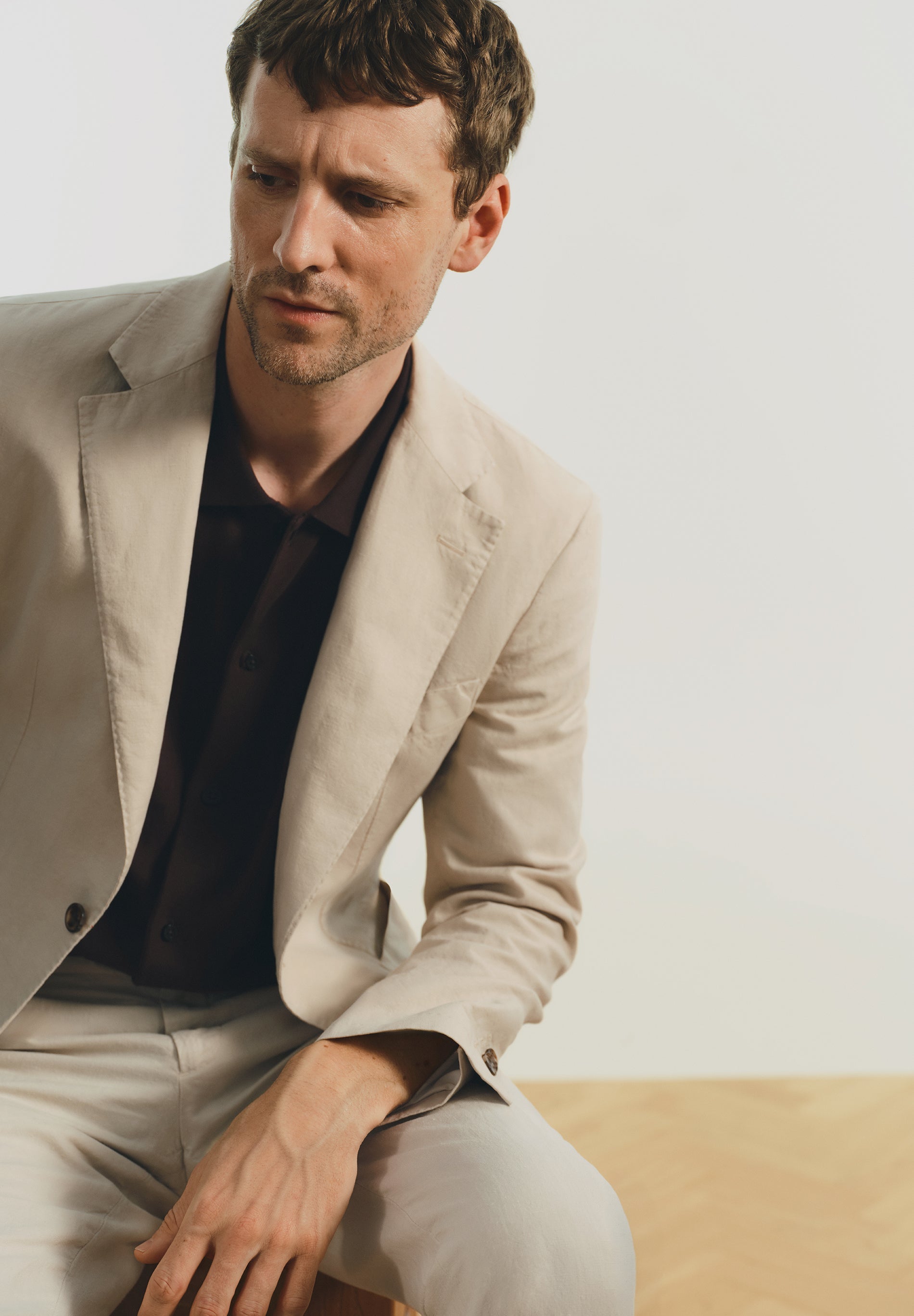 LINEN SUIT BLAZER