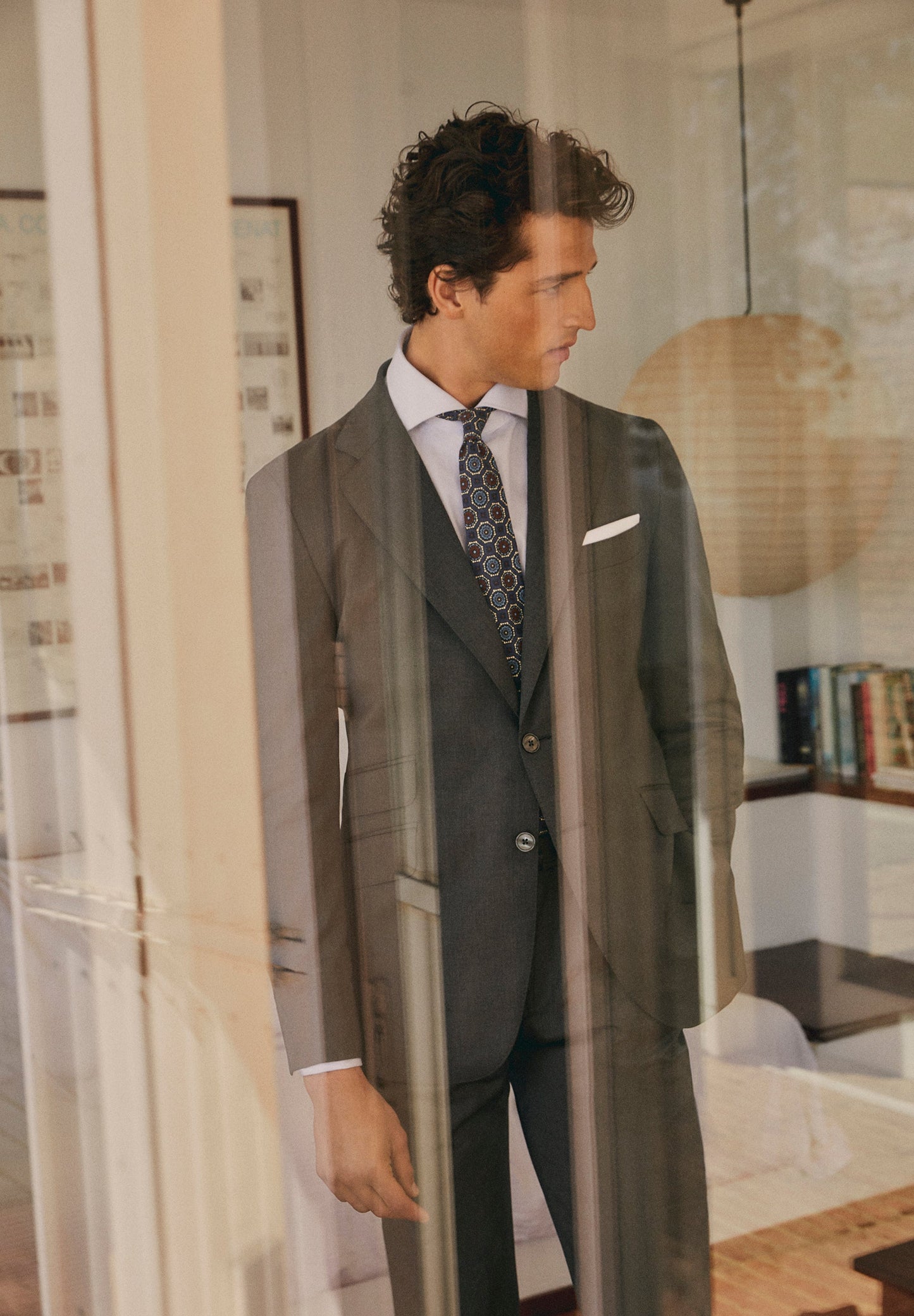 GREY WOOL SUIT