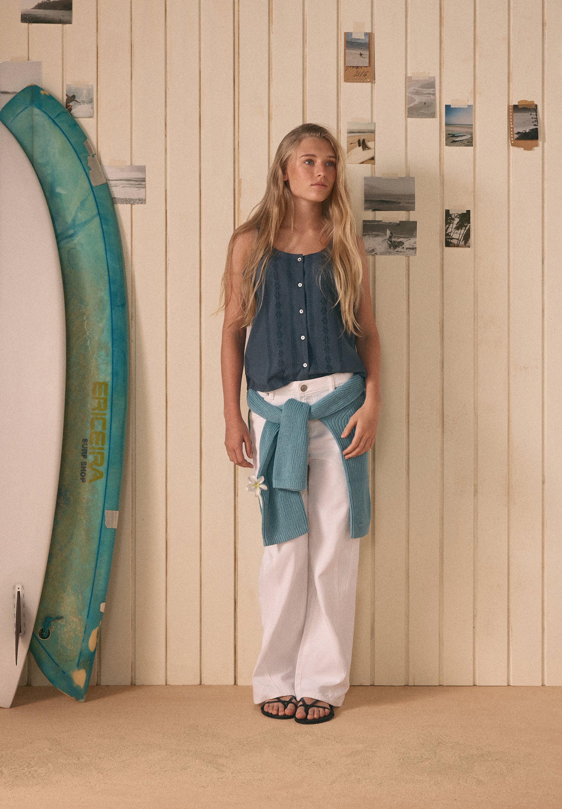 COTTON TOP WITH EMBROIDERY