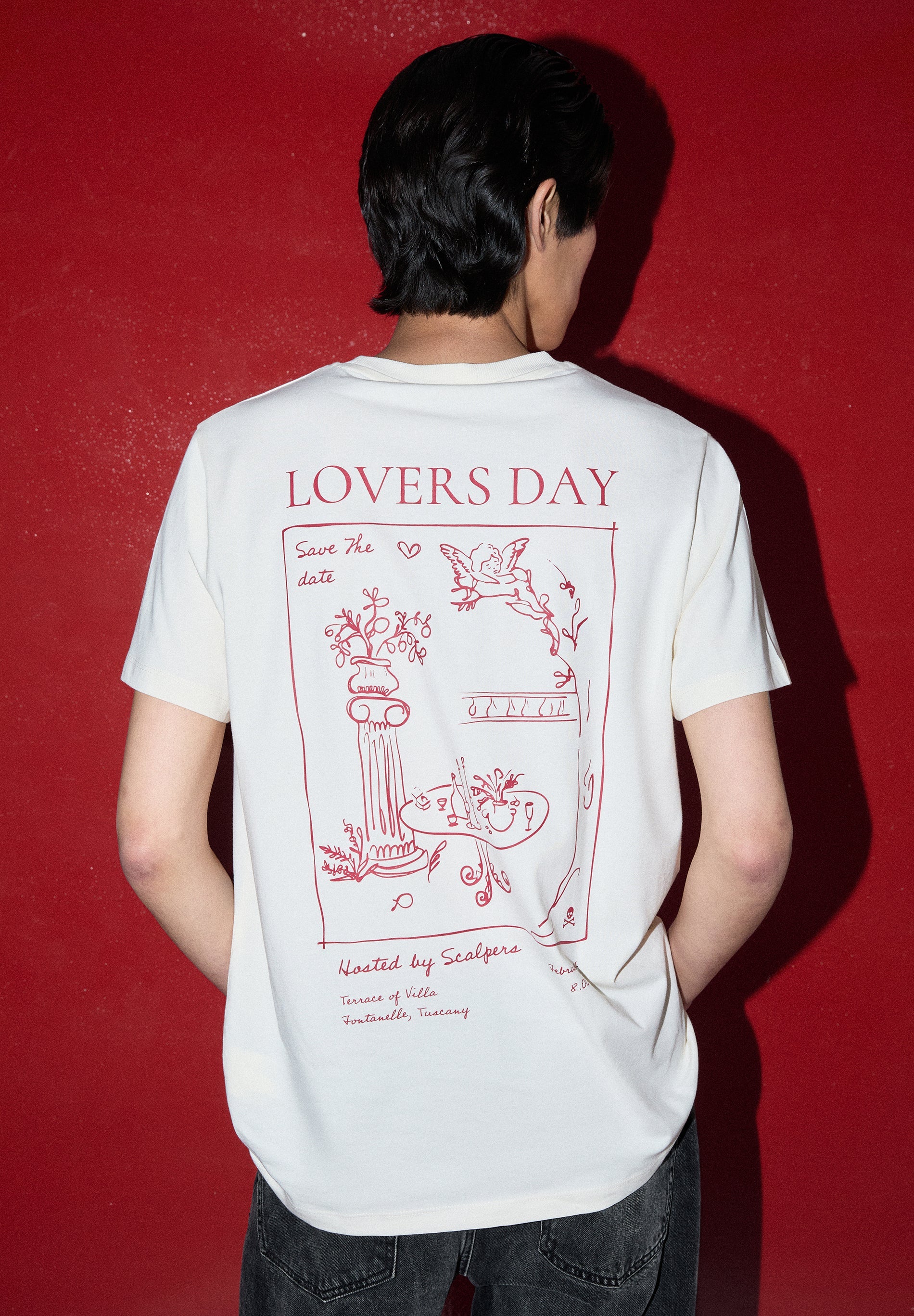 LOVERS DAY PRINT T-SHIRT
