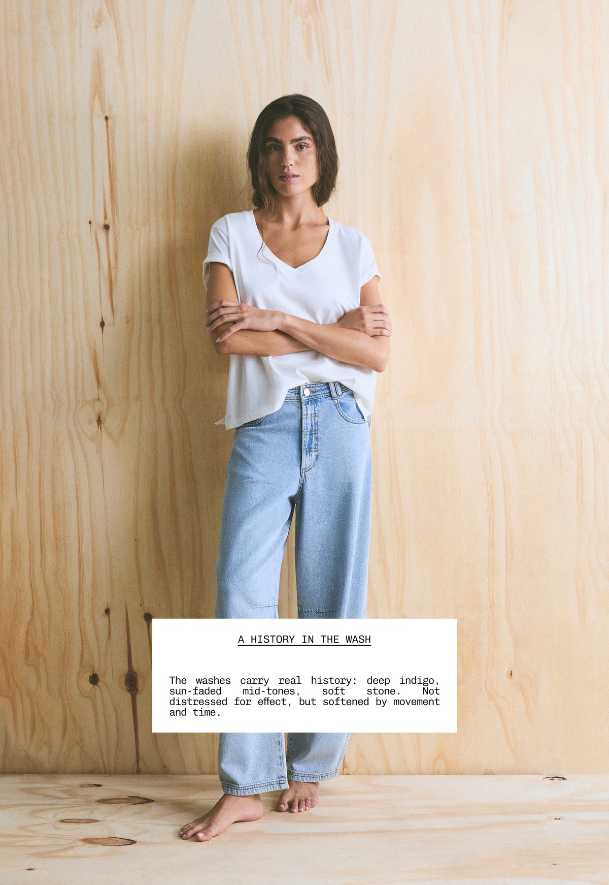 BALLOON CUT JEANS