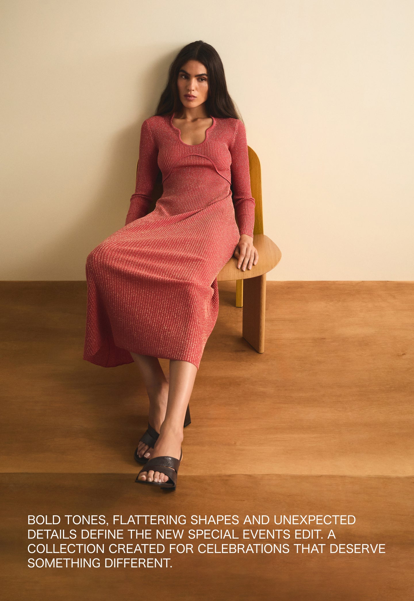 LUREX KNIT DRESS